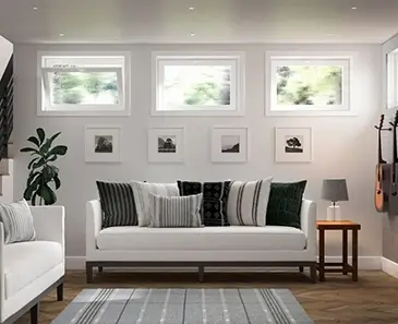 Replacement Hopper Windows